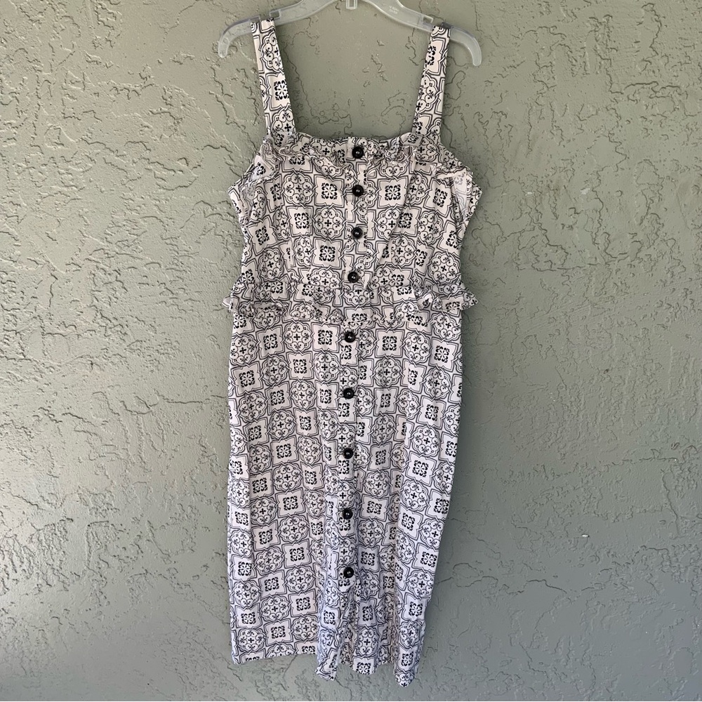 LOFT Cotton Lined Dress